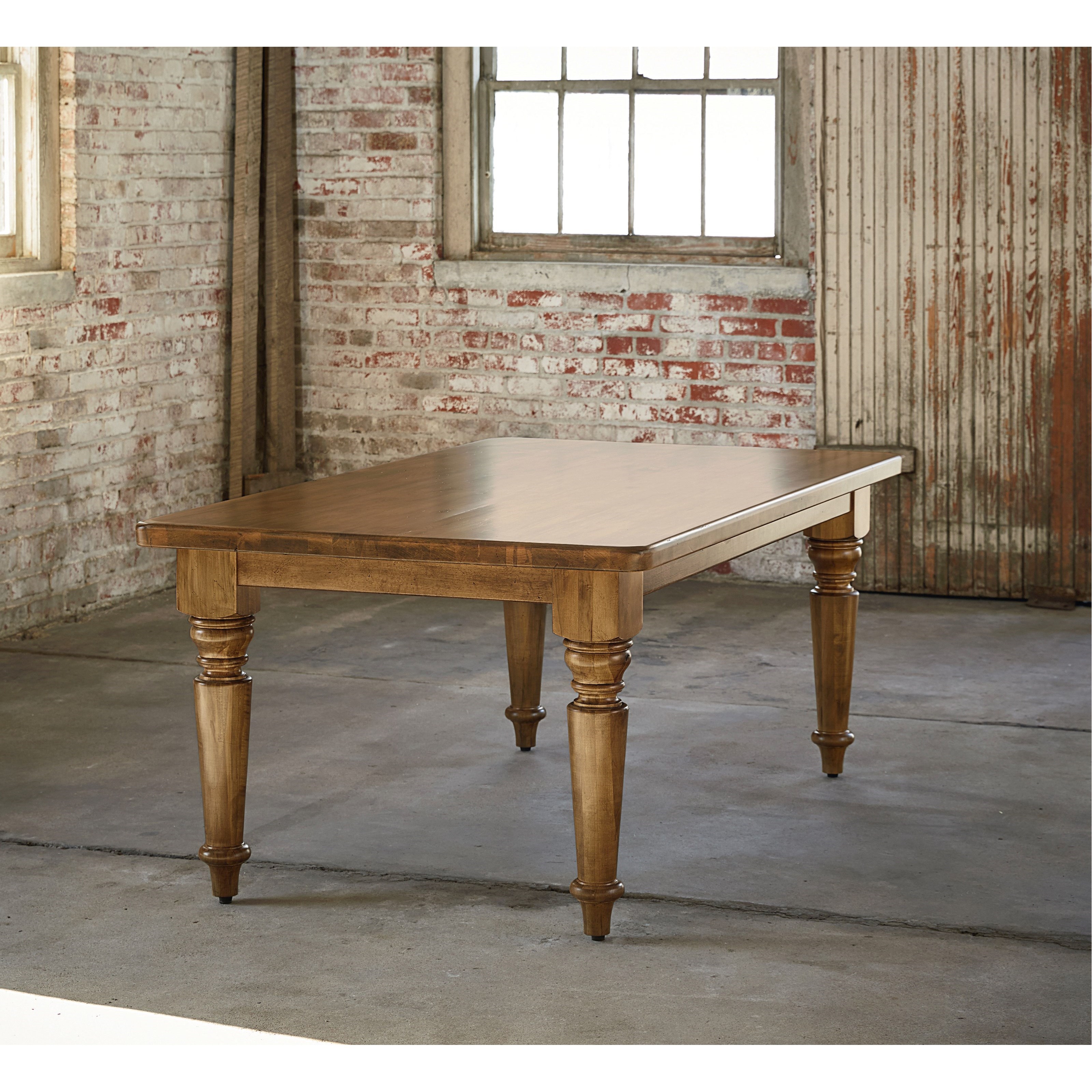 bassett bench made dining table