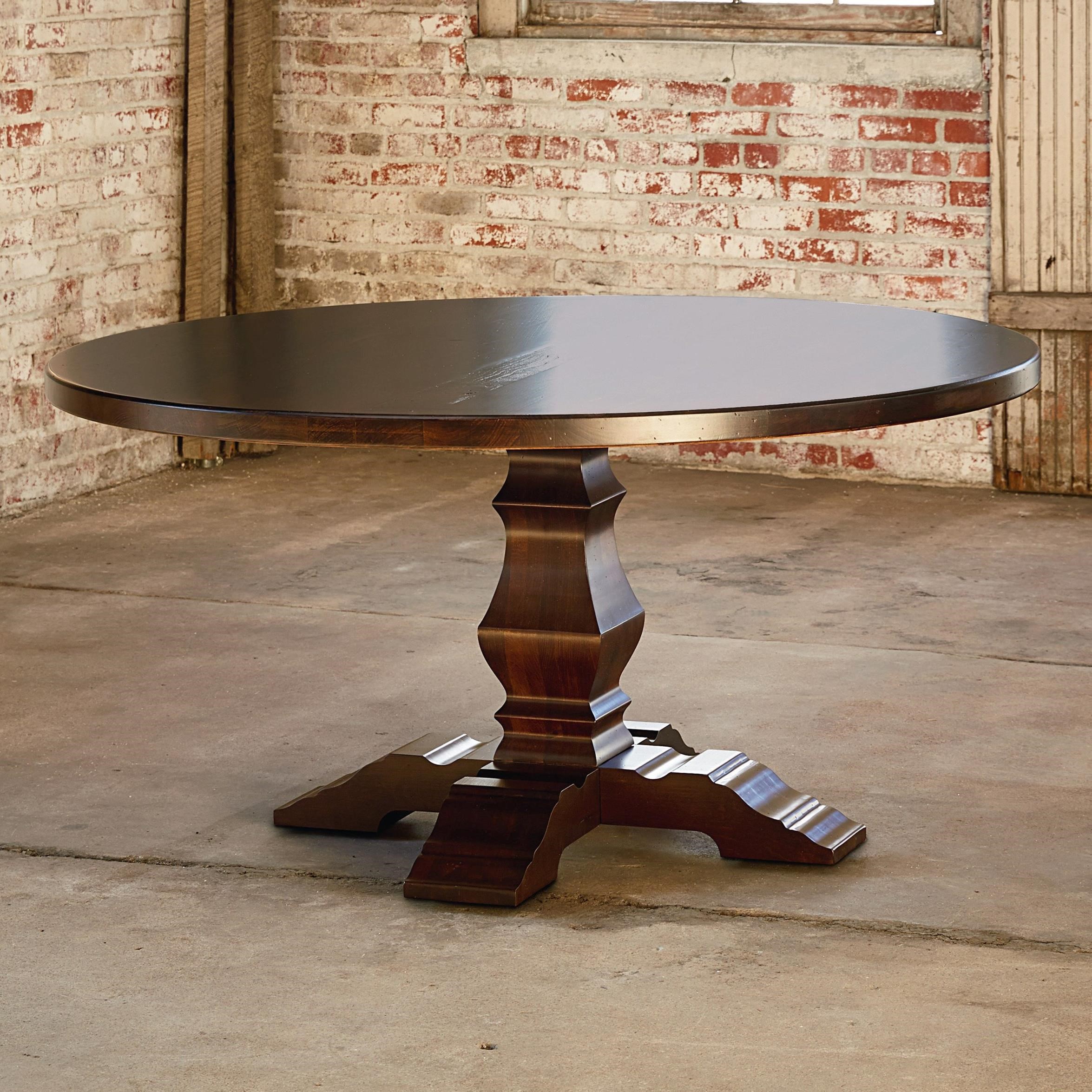 Bassett Bench Made Maple 54 Round Tavern Table Bassett Of Cool Springs Kitchen Tables