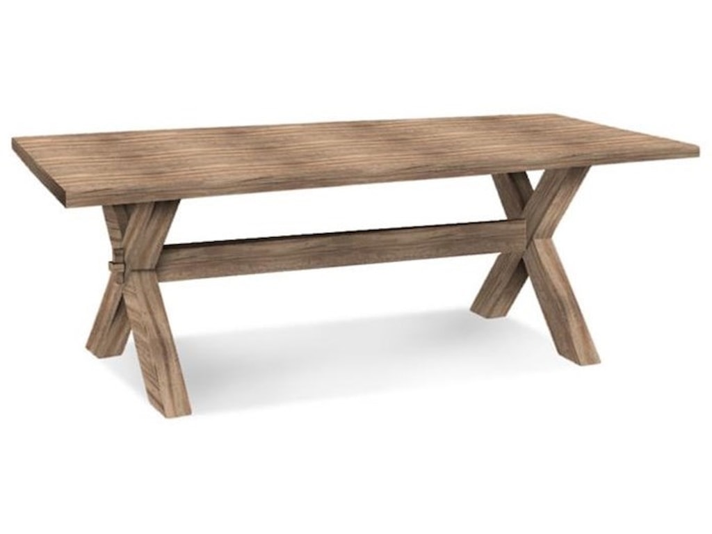 Bassett Bench Made Maple 4015 9042le 90 Rectangular Dining Table