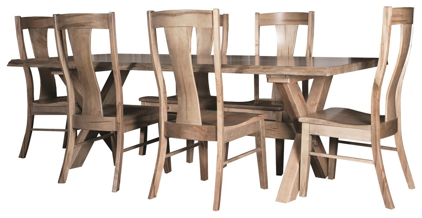 bassett bench made dining table