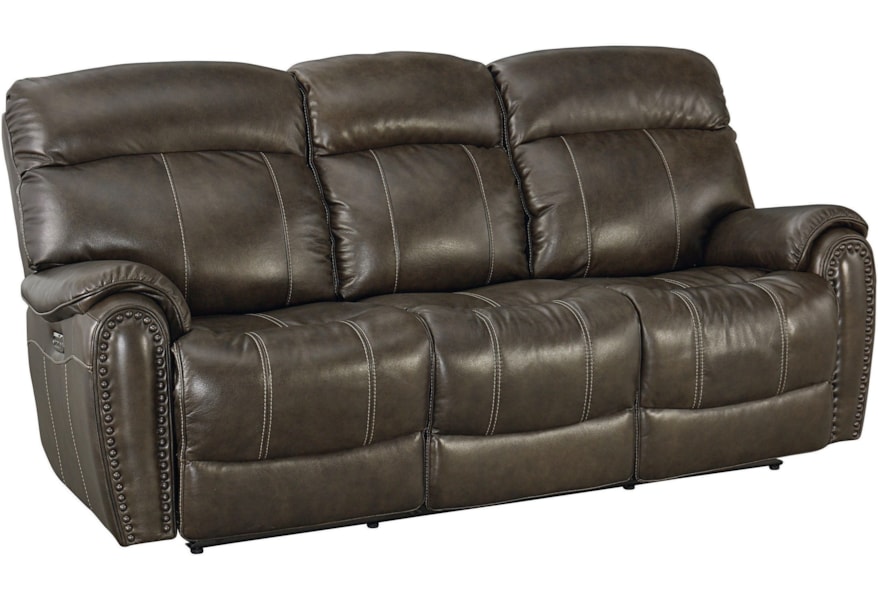 Bassett Bridgeport Club Level Leather Match Power Motion Bassett Bridgeport Club Level Leather Match Power Motion