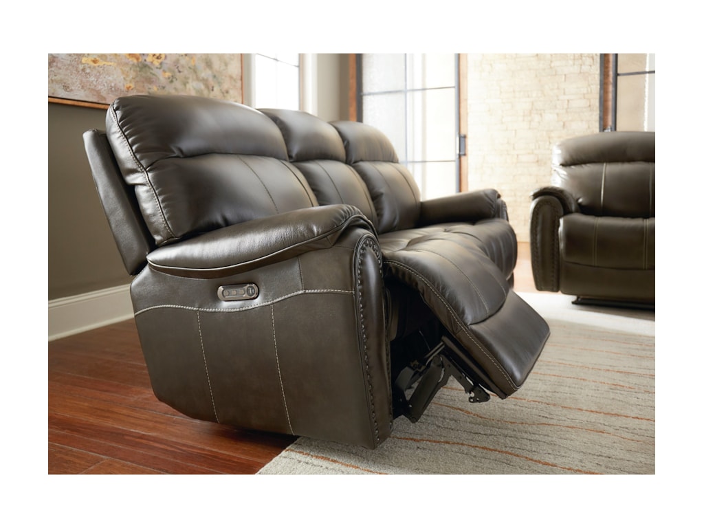 Bassett Bridgeport Club Level 3723 P62 Leather Match Power Bassett Bridgeport Club Level 3723 P62 Leather Match Power
