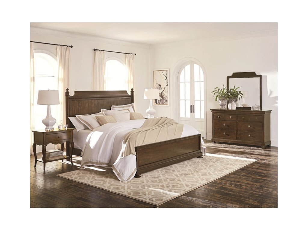 Bassett ChateauKing Panel Bed