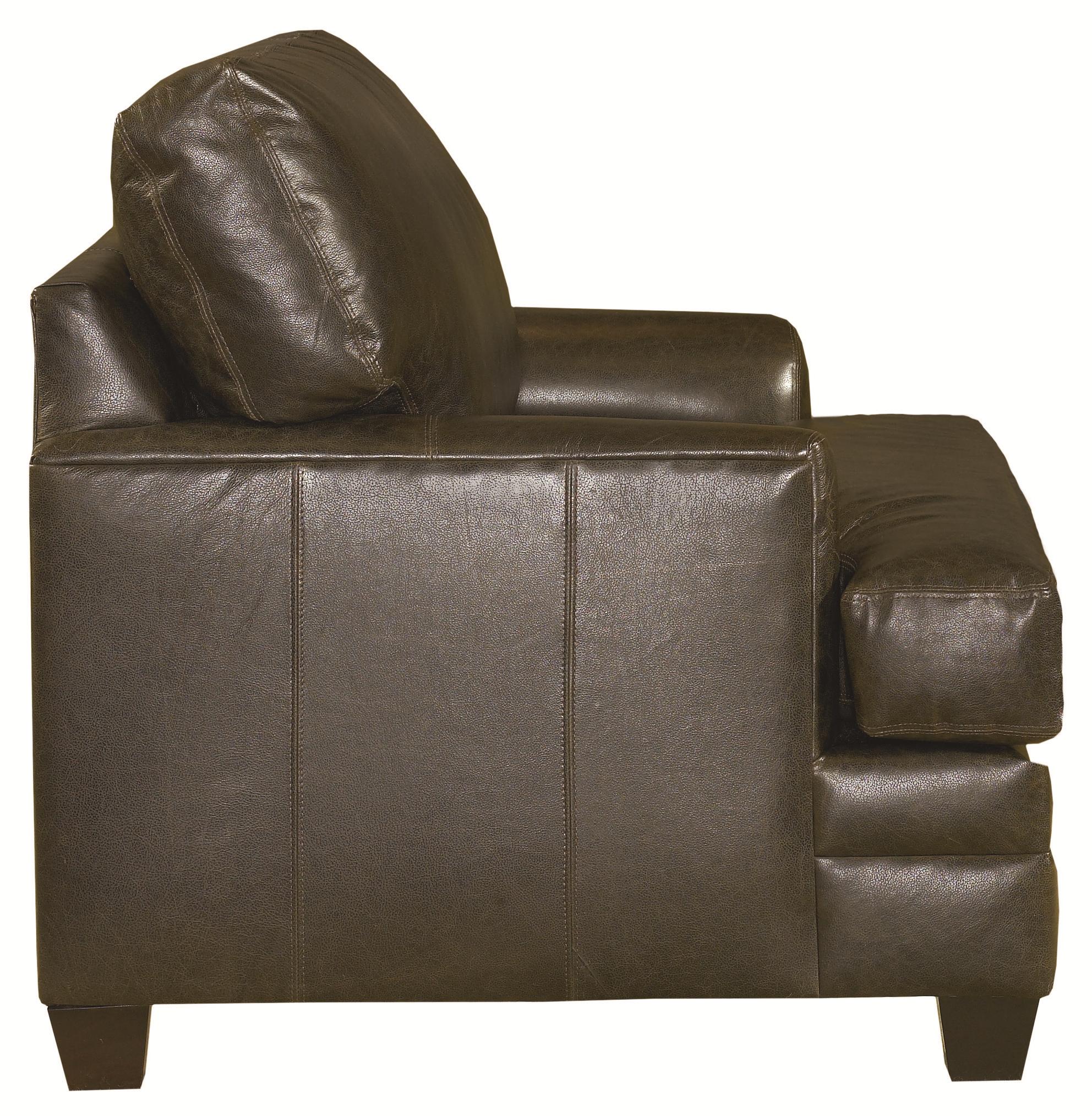 Bassett Cu 2 Upholstered Leather Chair And A Half Bassett Of Cool Springs Chair A Half