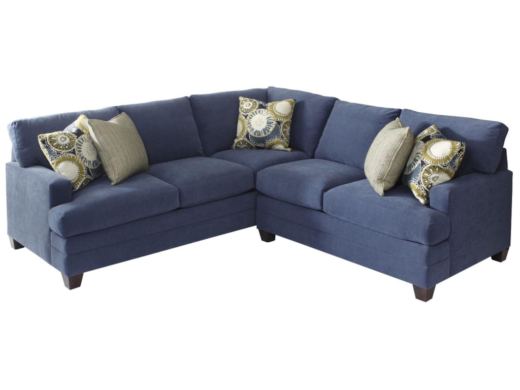 Bassett Cu 2 L Shaped Upholstered Sectional Group Wayside Bassett Cu 2 L Shaped Upholstered Sectional Group Wayside