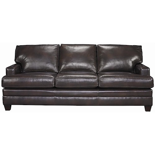 Bett Cu 2 Upholstered Stationary Leather Sofa Sprintz Furniture Bett Cu 2 Upholstered Stationary Leather Sofa