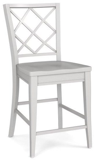 Bassett Custom Dining Wood Dining Counter Stool Howell Furniture Bar Stools