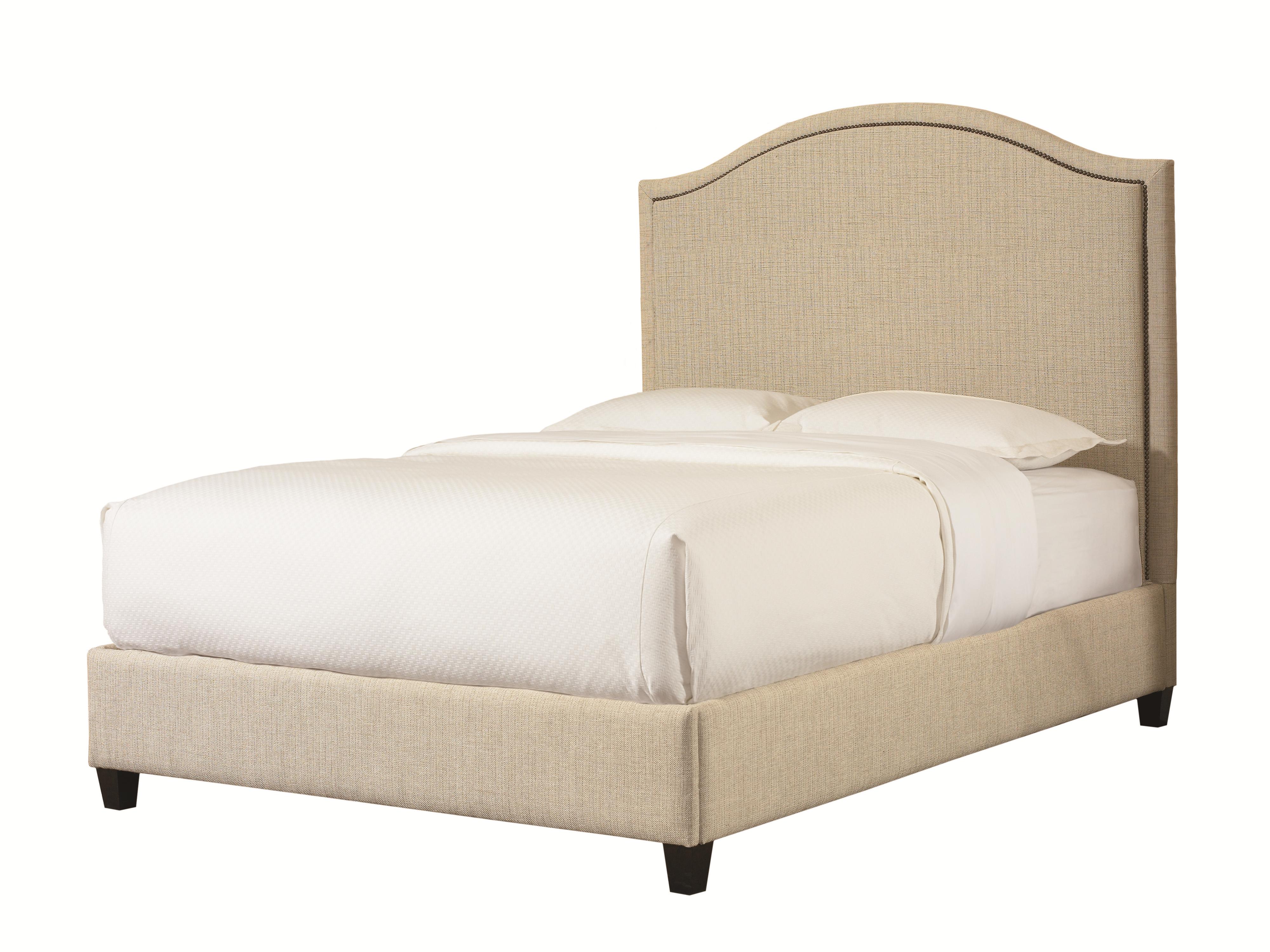 Bassett Custom Upholstered Beds California King Vienna Upholstered