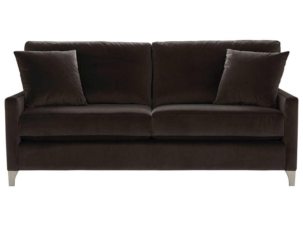 Custom Upholstery Design 84 Sofa With Track Armetal Legs By Bett At John V Schultz Furniture