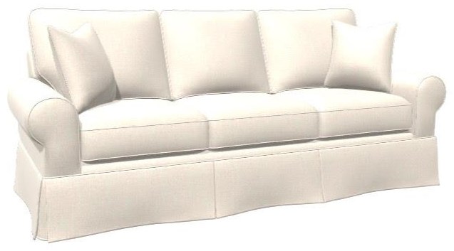 Bassett Custom Upholstery C000 72sf Custom Design 90 Inch Sofa
