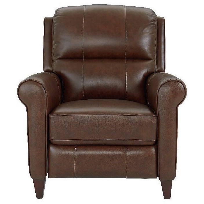 Bassett Elliot Transitional Power High Leg Recliner With Power