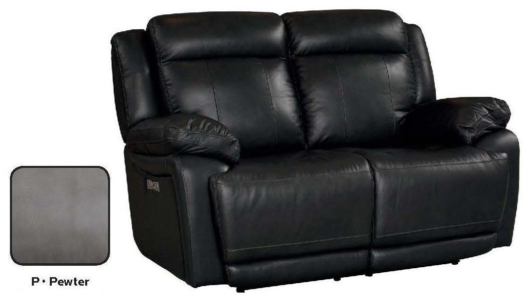 Bassett Evo Power Headrest Reclining Loveseat Crowley Furniture Mattress Loveseats