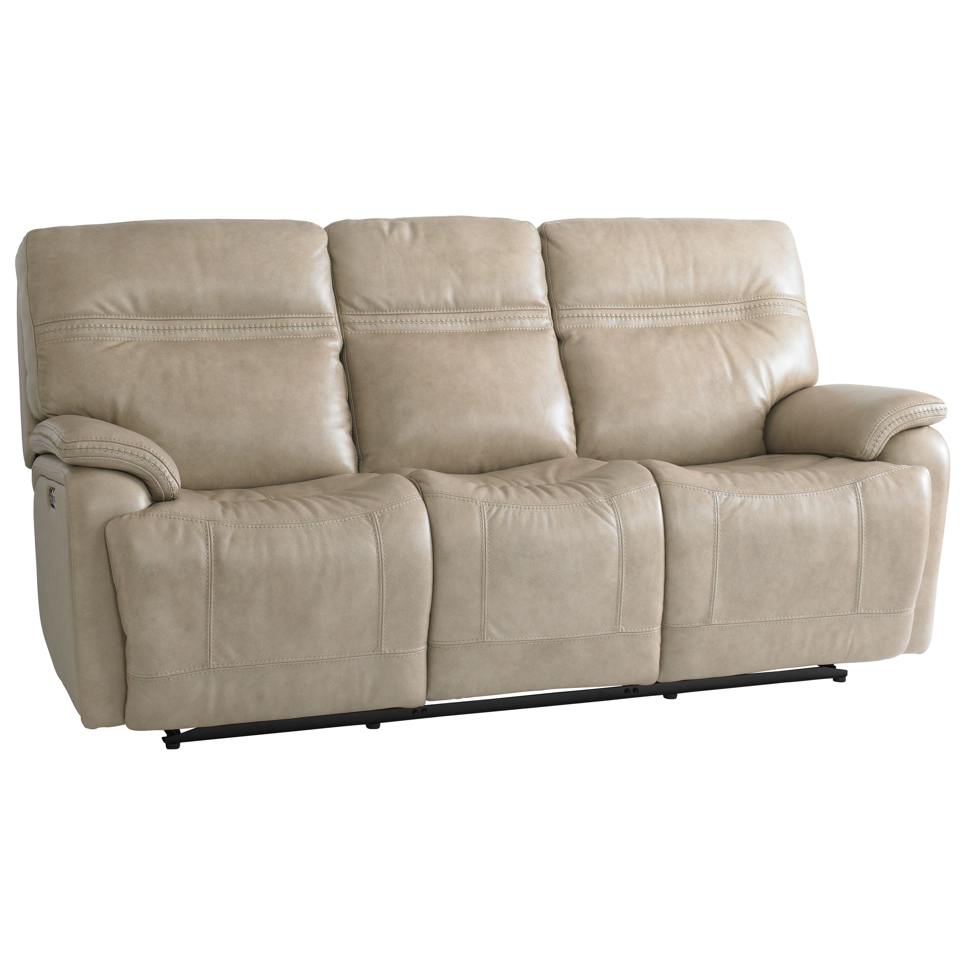 Bassett Club Level Grant Casual Power Reclining Sofa With Power