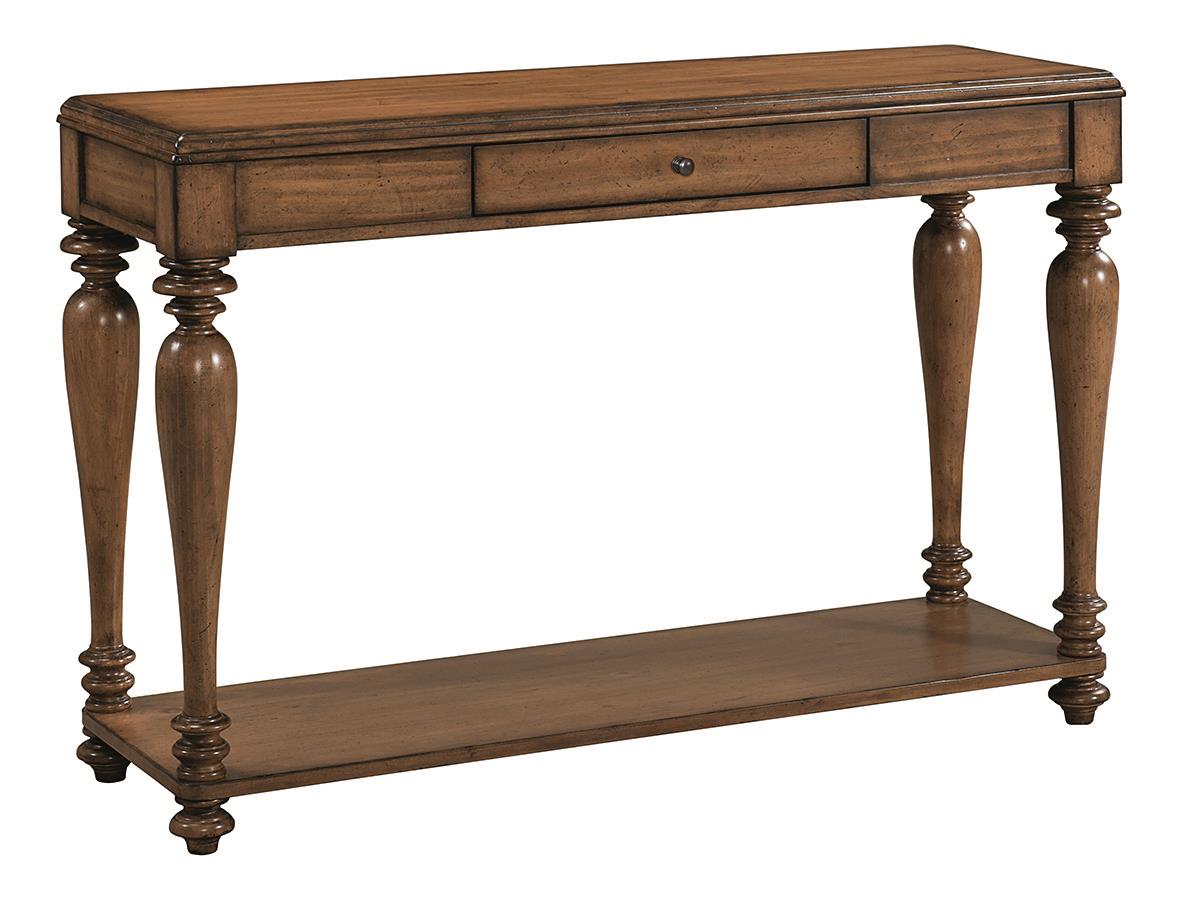 Bassett Heartland Pine Console Table Bassett Of Cool Springs