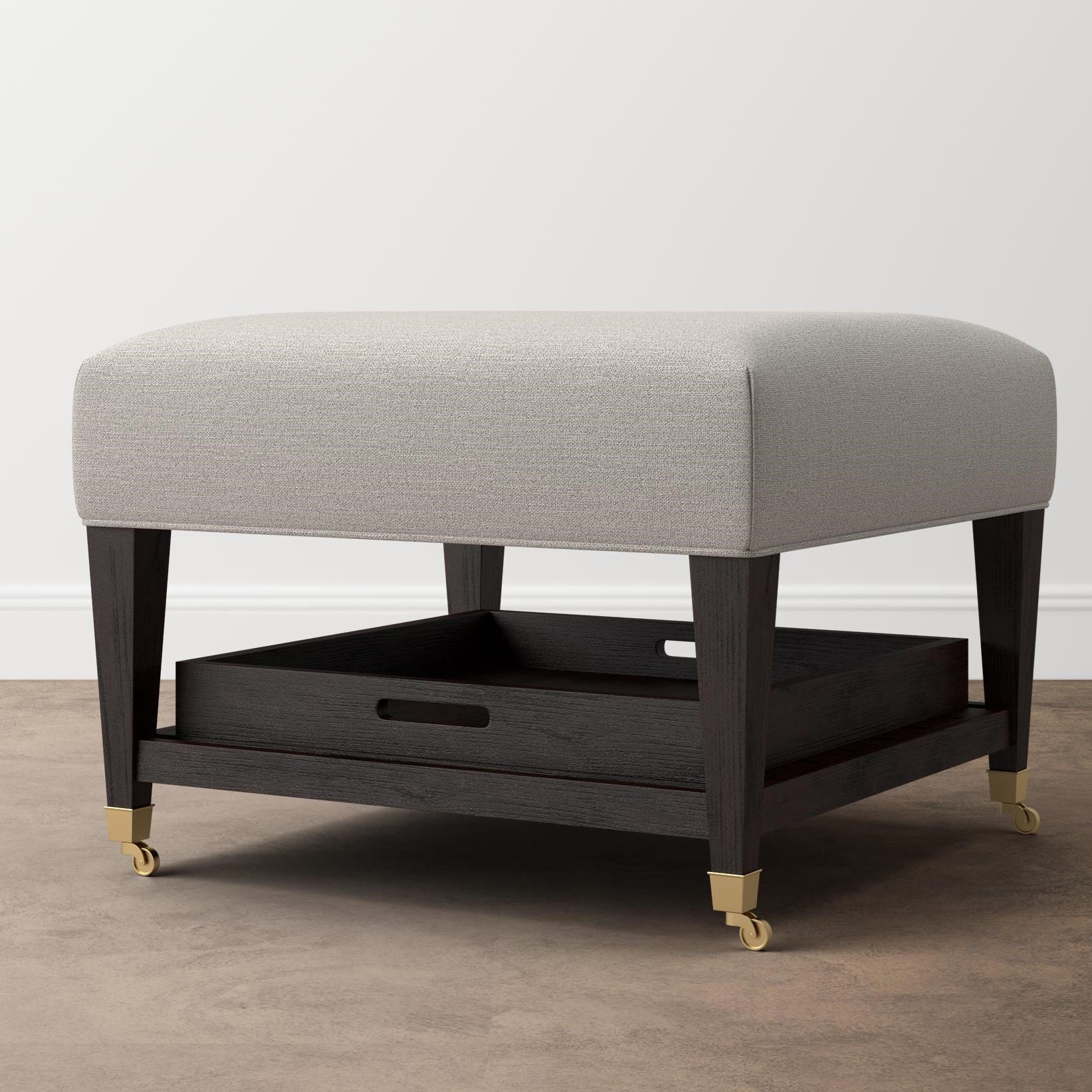 Bassett Kara 26 X 26 Customizable Ottoman With Tray Wilcox Furniture Ottomans Shop our vast selection of products and best online deals. bassett kara 26 x 26 customizable