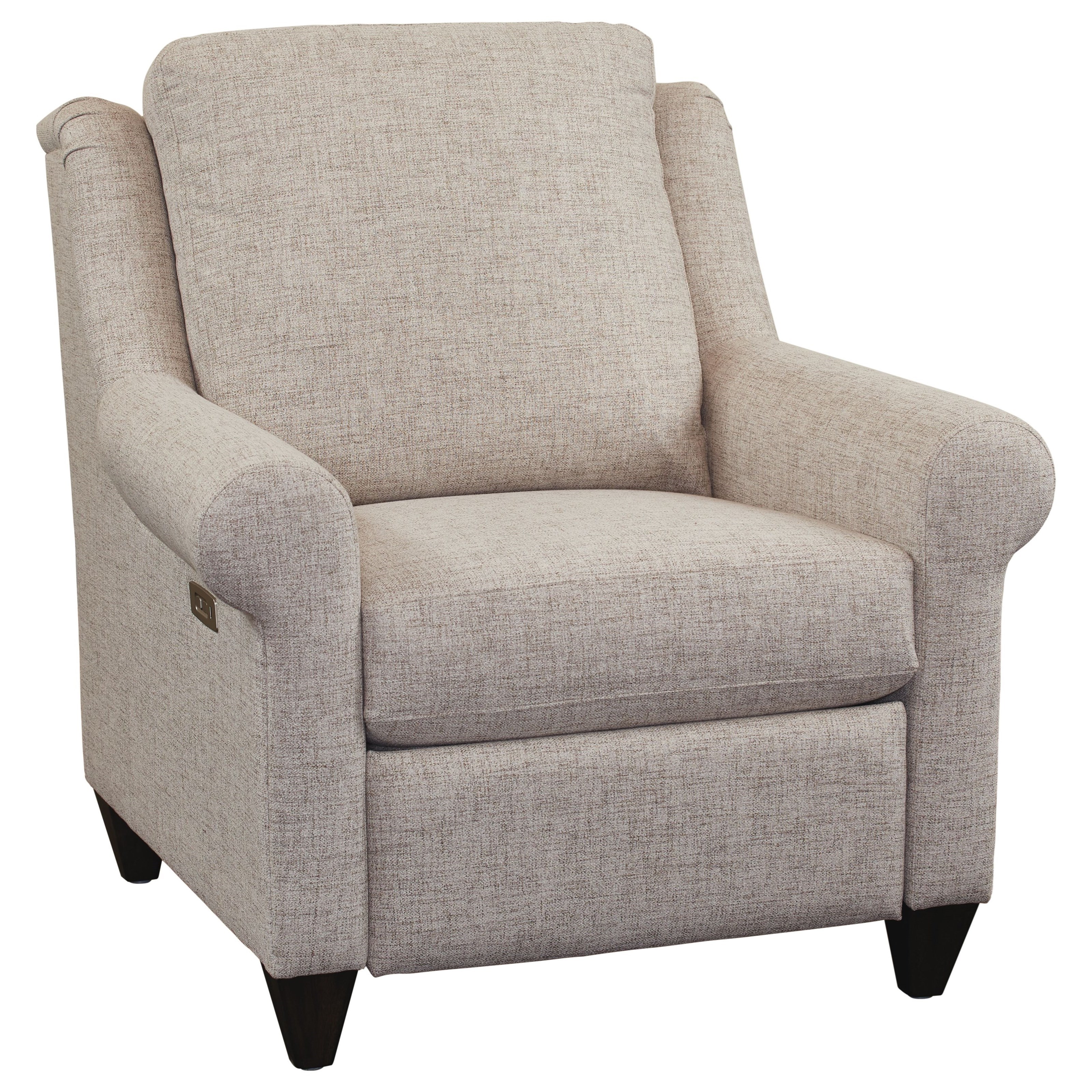 Bassett Magnificent Motion Customizable Power Headrest Recliner 