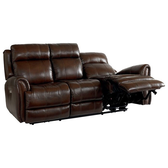 Bassett Marquee Club Level 3707 P62c Leather Match Power