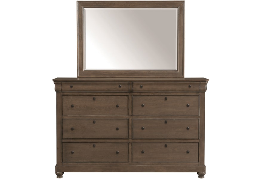 Bassett Provence 2779 0237 Dresser And Mirror Set Hudson S