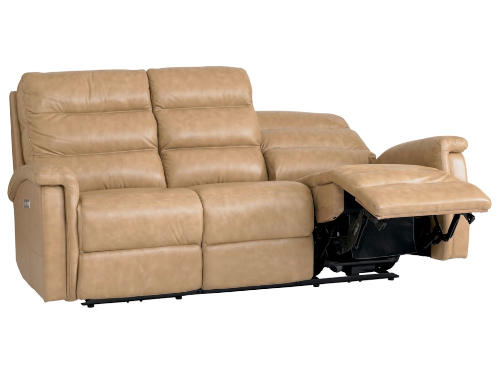 Regency leather sofa