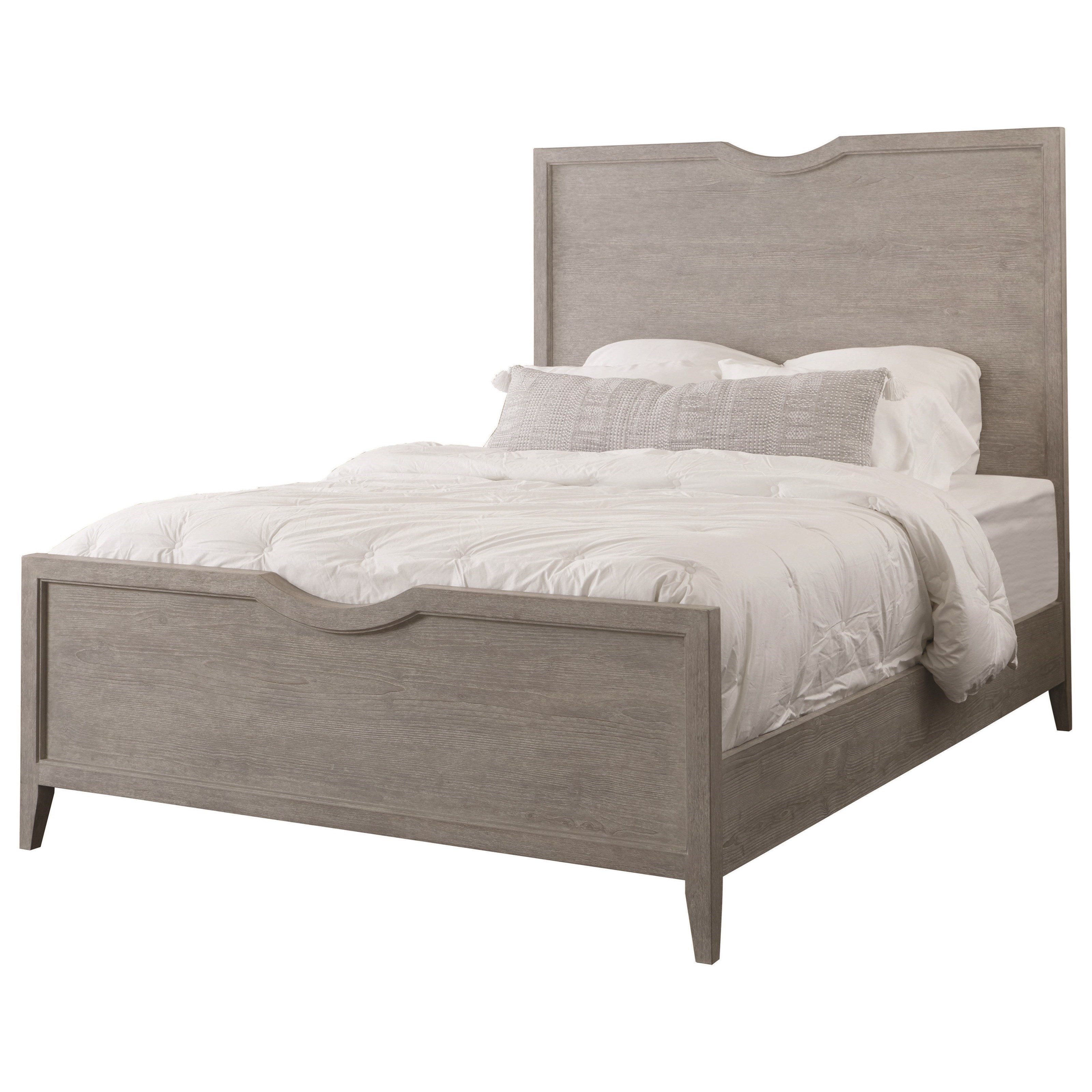 Bassett Savoy Transitional Queen Panel Bed Hudson S Furniture Panel Beds