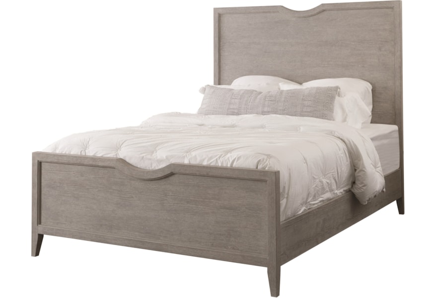 Bassett Savoy Transitional Queen Panel Bed Hudson S Furniture Panel Beds