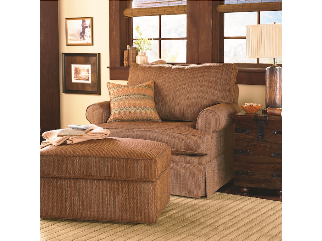 Bassett Custom Upholstery Medium Scale B Customizable B Chair