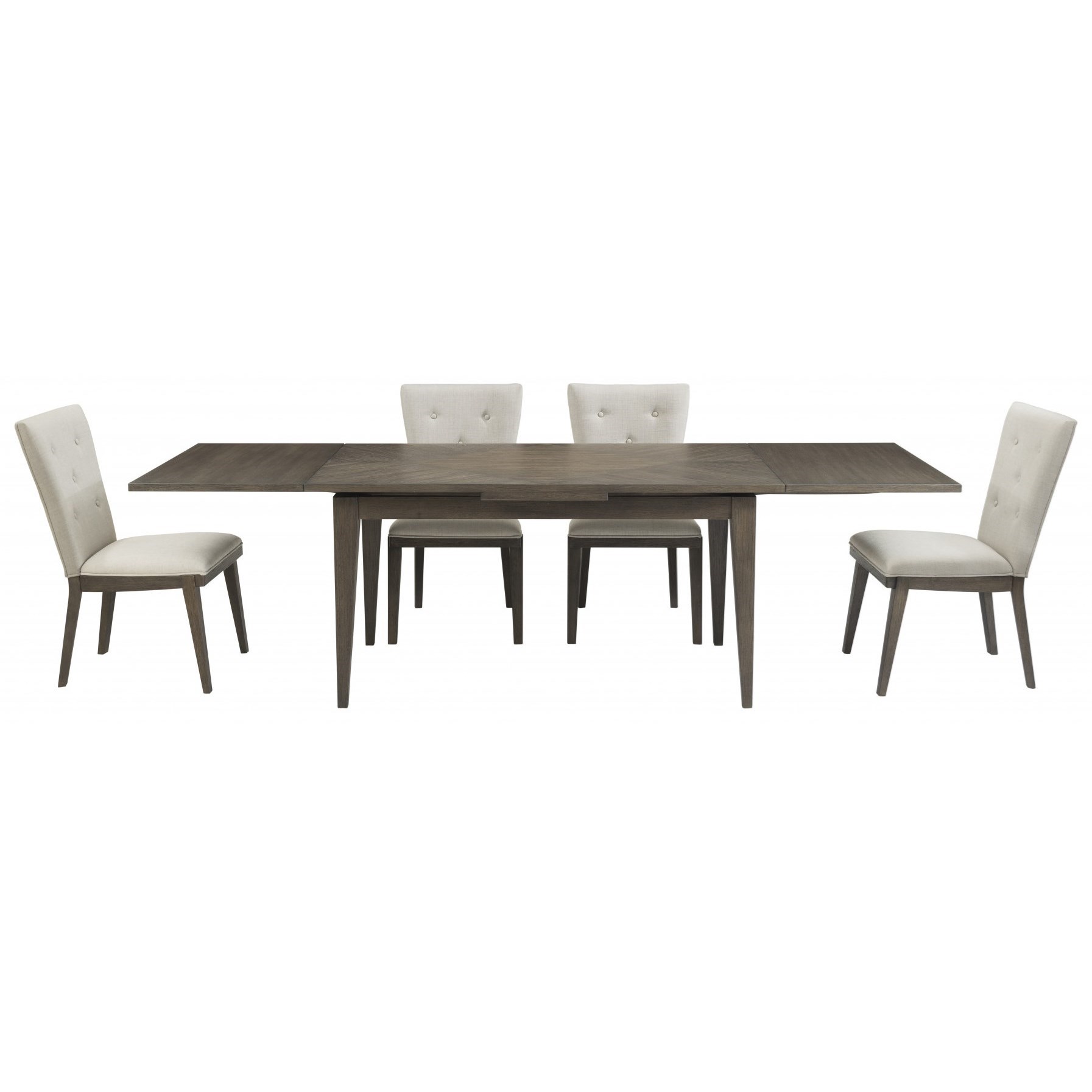 Bassett Mirror Belgian Luxe Samara Refectory Table And Chair