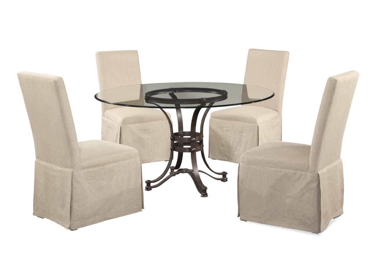 Bassett Mirror Belgian Luxe D2660 000 Aaa Tempe Casual Dining Set