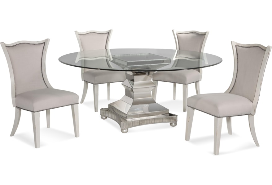Bassett Mirror Hollywood Glam 3179 000 Aac Moiselle Casual Dining