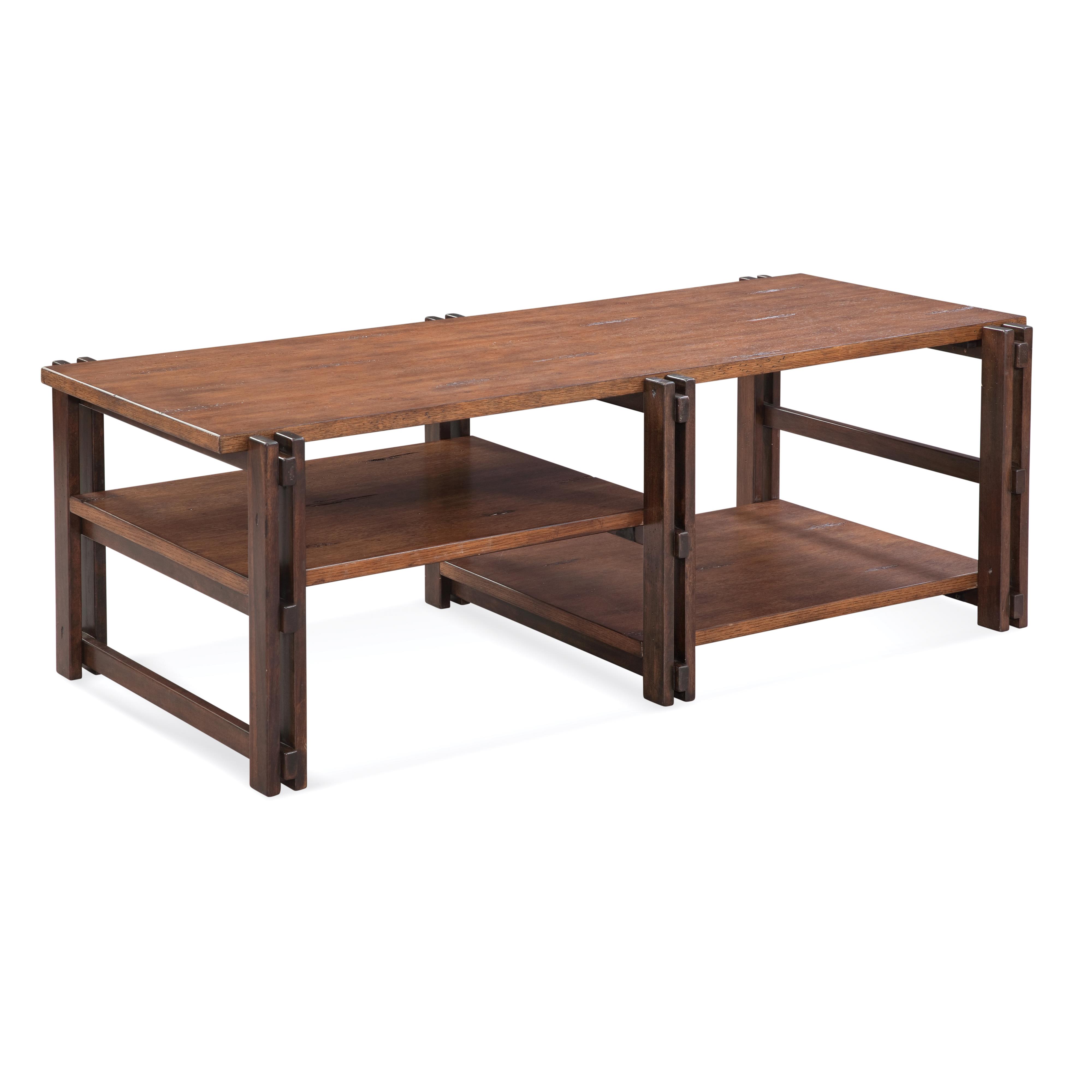 Bassett Mirror Home Accents Holbrook Rectangle Cocktail Table Find Your Furniture Cocktail Coffee Tables
