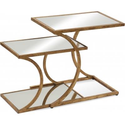 Bassett Mirror Thoroughly Modern Clement Nesting Accent Tables W Mirror Tops Find Your Furniture End Tables