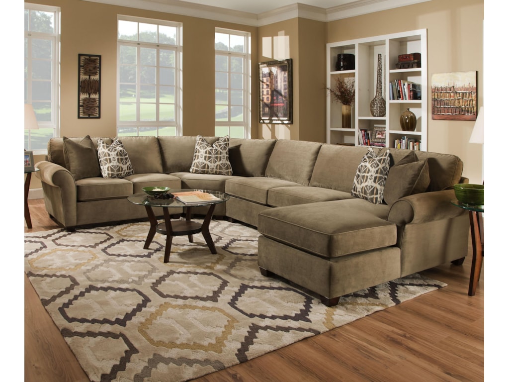 Bauhaus U27a Transitional Sectional Sofa With Chaise Colder S Bauhaus U27atransitional Sectional Sofa