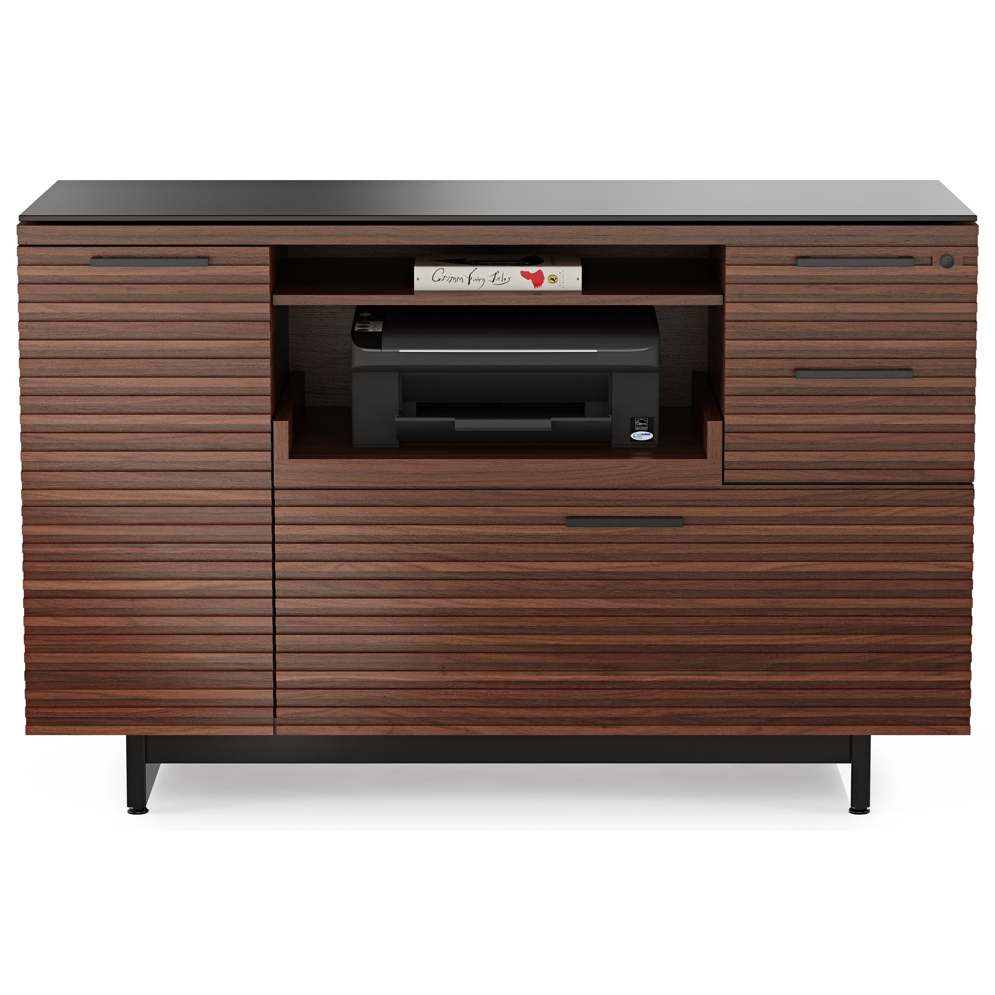 Bdi Corridor Multifunction Cabinet With Pull Out Printer Tray Belfort Furniture Storage Credenzas Rana furniture, maximum quality, minimum price. corridor multifunction cabinet