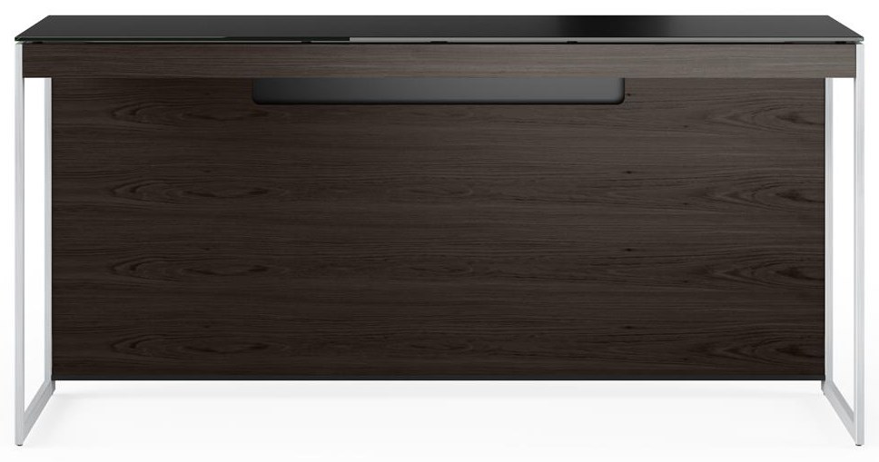 Bdi Sequel 20 Console Laptop Desk With Back Panel Belfort Furniture Table Desks Writing Desks
