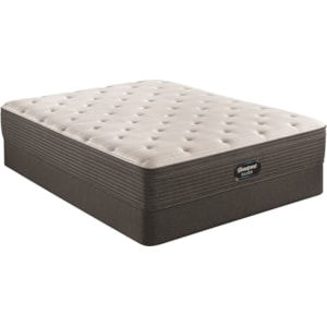 Beautyrest Brs Aware Pt 700810106 1050 500965799 5050 Queen 13 Plush Euro Top Pocketed Coil Mattress And 9 Steel Foundation Hudson S Furniture Mattress And Box Spring Sets
