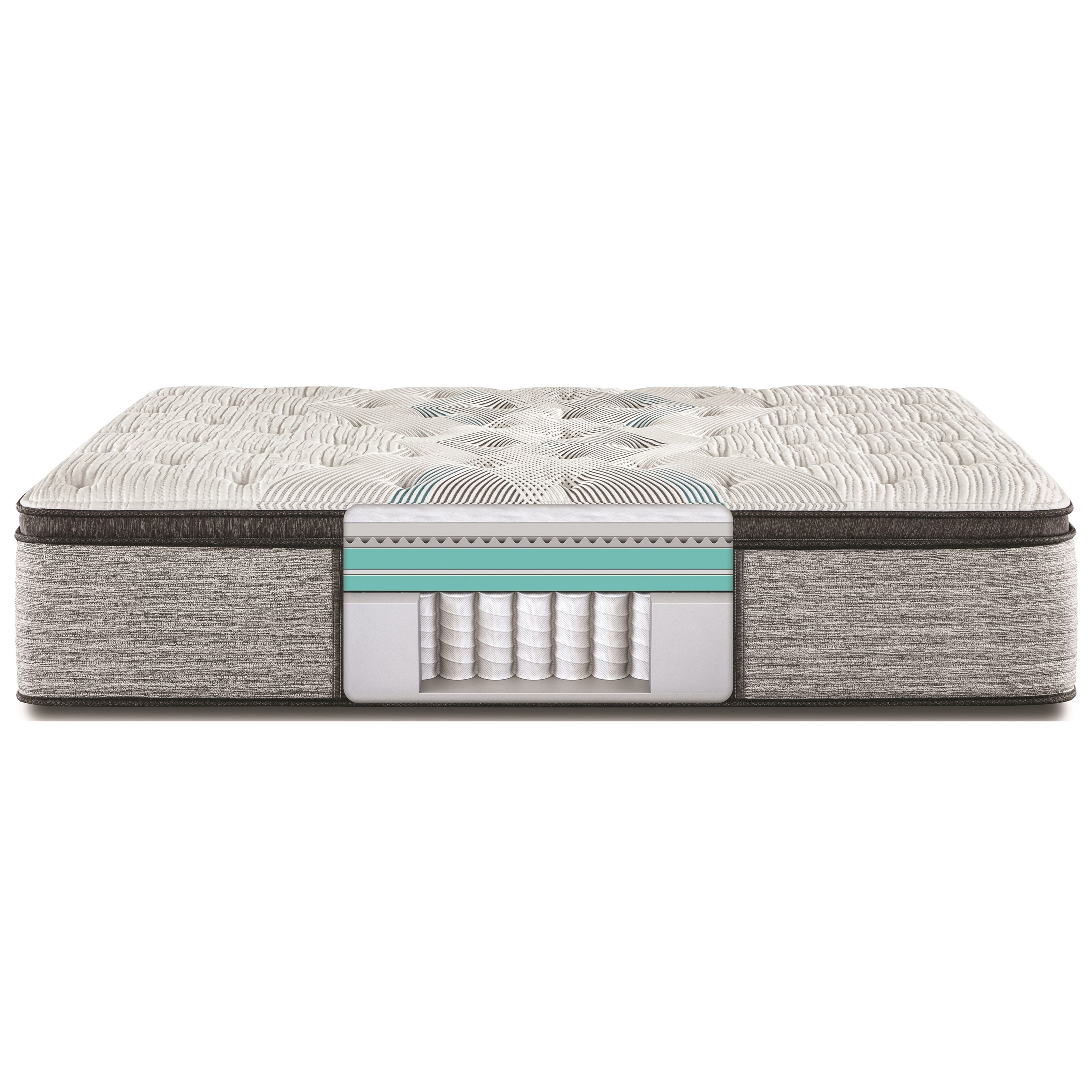 Beautyrest Carbon Series Plush Pt 700810909 1050 Queen 15 3 4 Plush Pillow Top Pocketed Coil Mattress Furniture And Appliancemart Mattresses