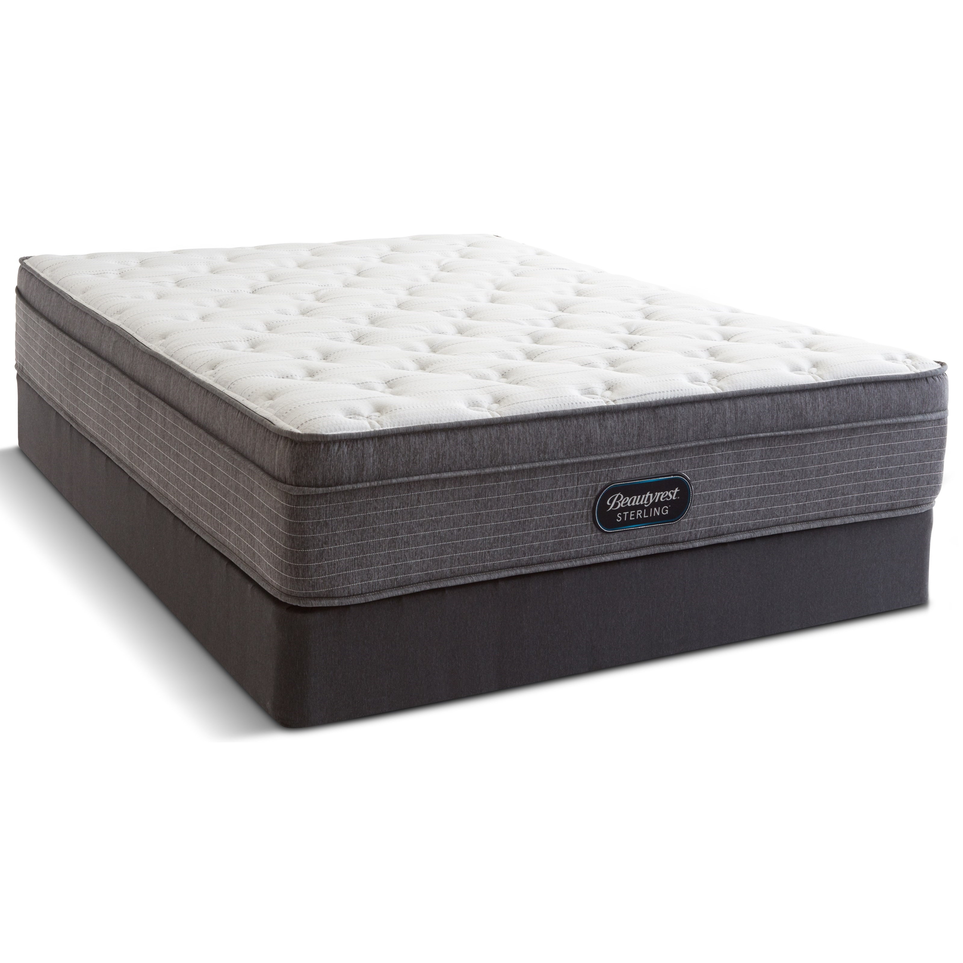 Beautyrest Canada Rosewood Plush Comfort Top Queen Plush Comfort Top Pocketed Coil Mattress And Black Foundation Bennett S Furniture And Mattresses Mattress And