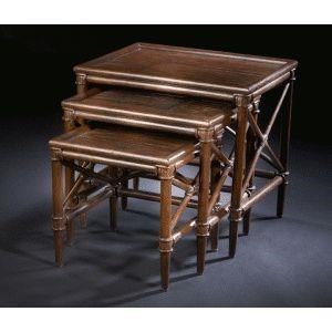 C S Wo Sons Melaka Nesting Tables C S Wo Sons Hawaii End Tables