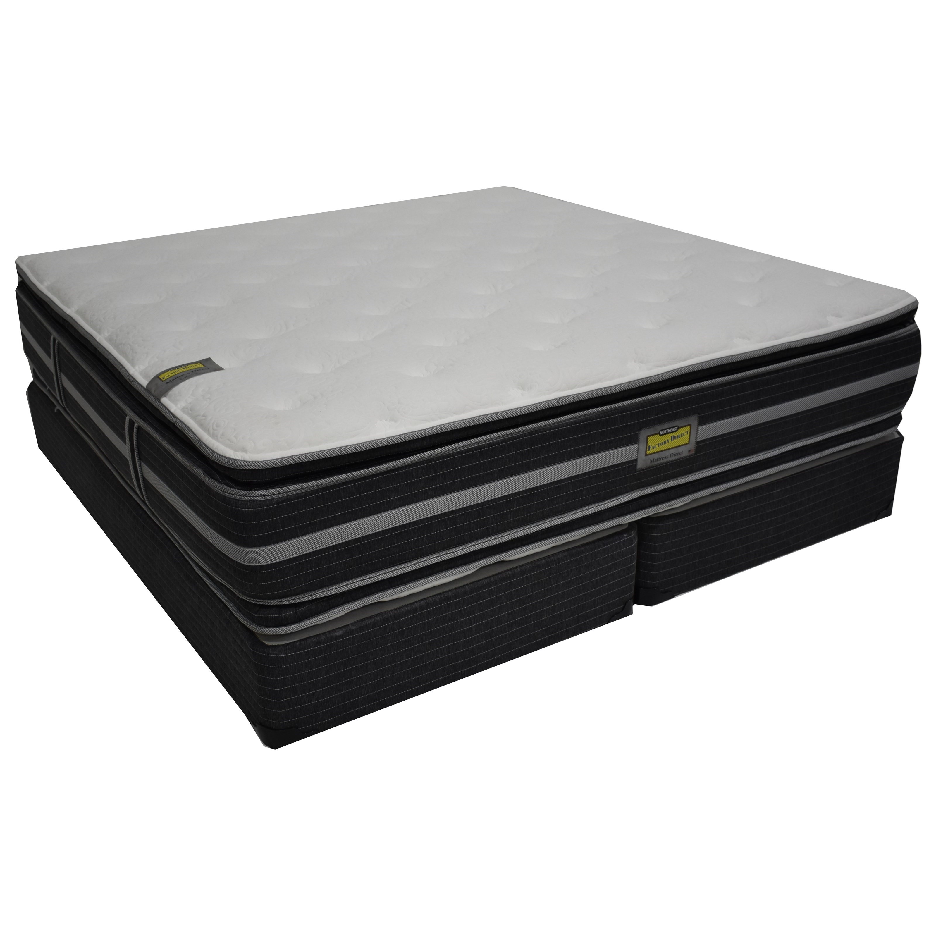 Mattress Direct Oakmont Pillow Top Dspt Q Fndtn Q Queen Two Sided