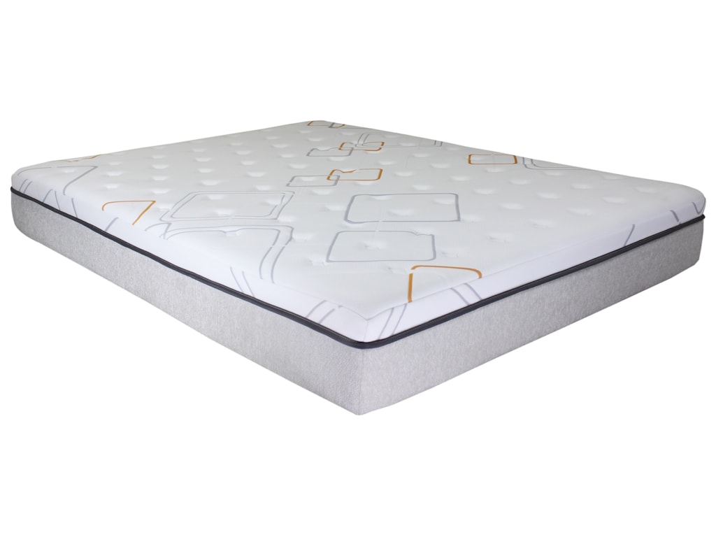 Bedtech Serenity 10 Twin 10 Hybrid Mattress And Wireless Multi Function Adjustable Base Howell Furniture Mattress And Box Spring Sets