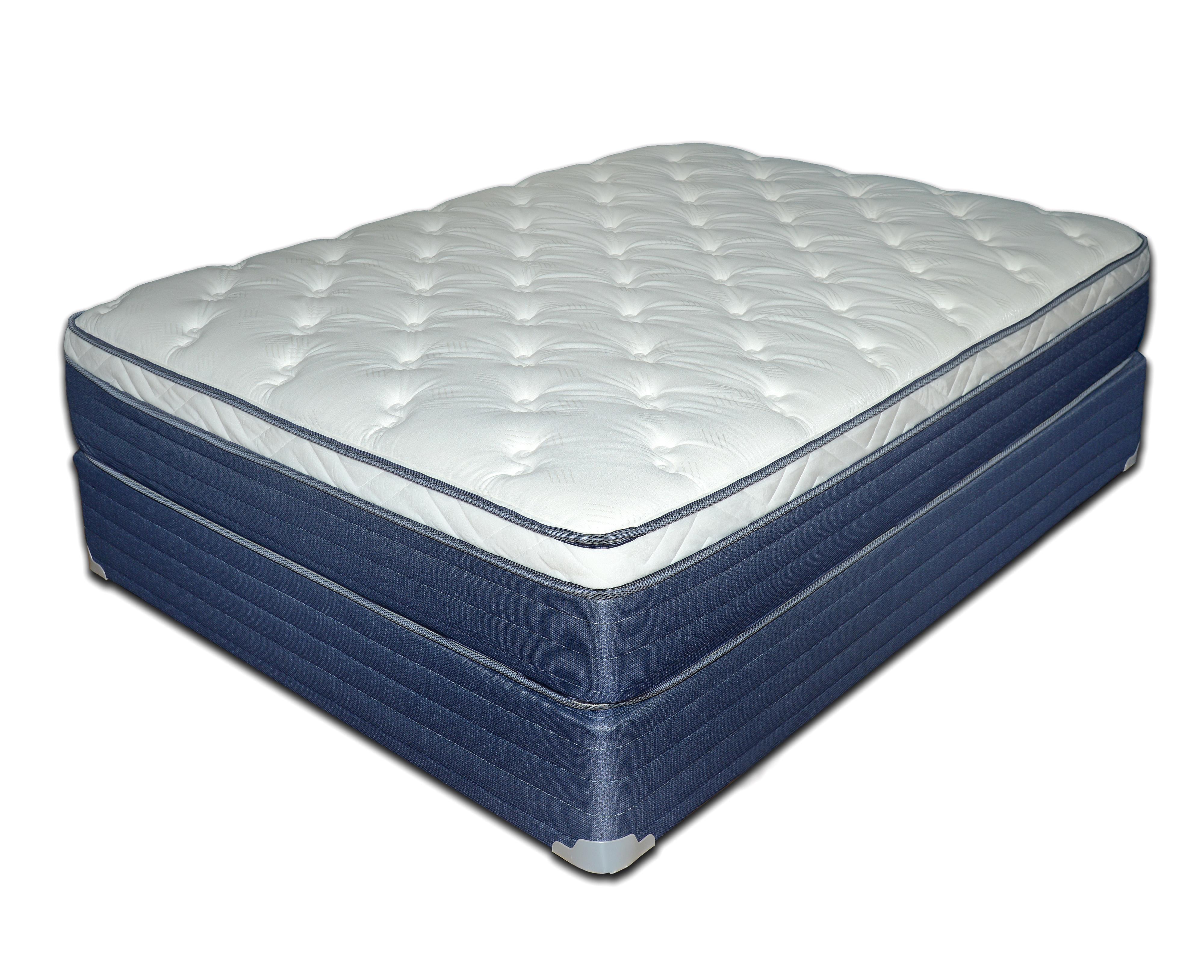 Bemco Bayfield Mattress Full 12 1 2 Euro Top Mattress And Blue