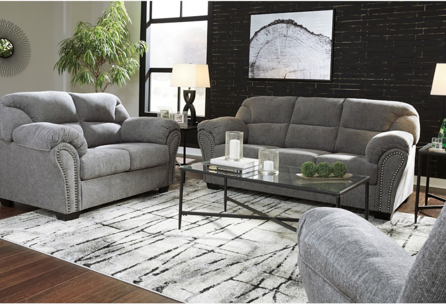 Benchcraft By Ashley Allmaxx Living Room Group A1 Furniture Mattress Stationary Living Room Groups