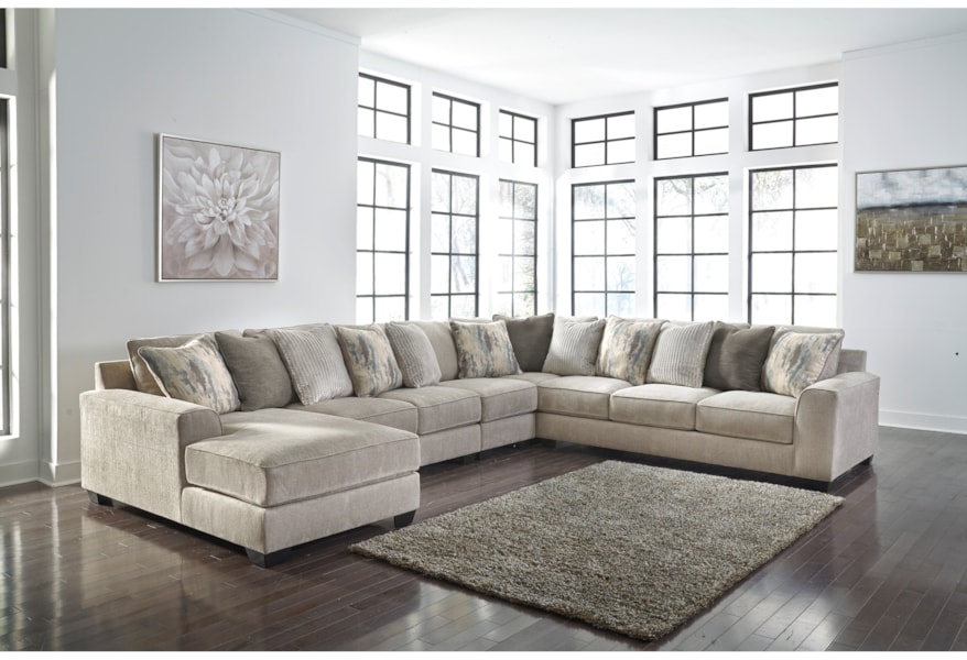 Ardsley Contemporary 5 Piece Sectional With Left Chaise By Benchcraft At Miller Waldrop Furniture And Decor Ardsley Contemporary 5 Piece Sectional With Left Chaise By Benchcraft At Miller Waldrop Furniture And Decor