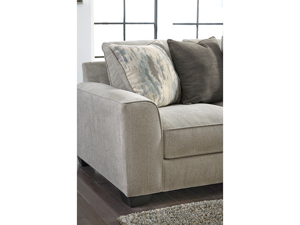 Benchcraft By Ashley Ardsley Contemporary 5 Piece Sectional With Right Chaise Royal Furniture Sectional Sofas
