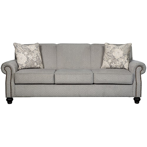 Benchcraft Avelynne Sofa With Rolled Arms Michael S Furniture Benchcraft Avelynne Sofa With Rolled Arms
