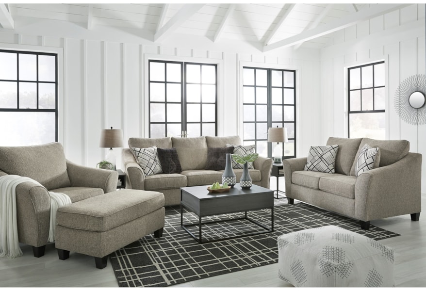 Ashley Furniture Benchcraft Barnesley Living Room Group Del Sol Furniture Stationary Living Room Groups