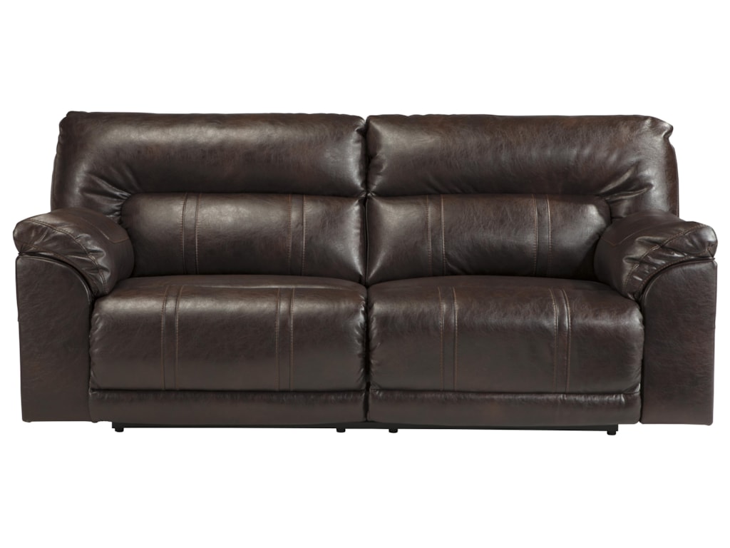 Trendz Blair Bonded Leather Match 2 Seat Reclining Sofa Ruby Trendz Blair2 Seat Reclining Sofa