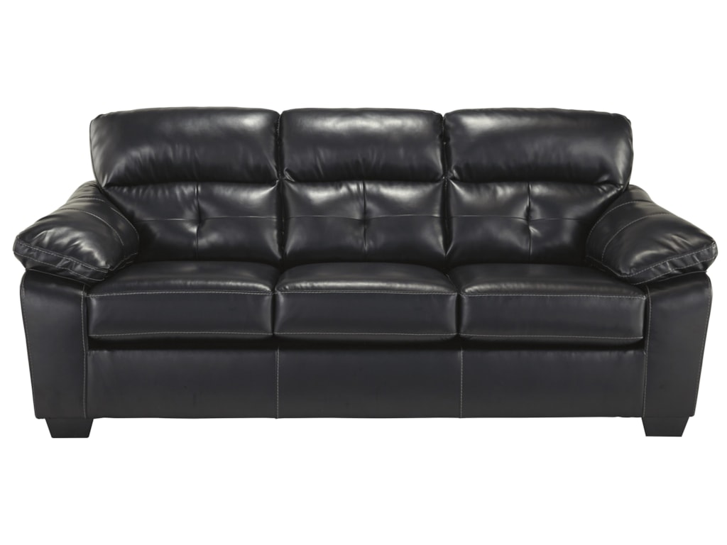 Benchcraft Bastrop Durablend Midnight 4460136 Contemporary Bonded Benchcraft Bastrop Durablend Midnightfull Sofa Sleeper