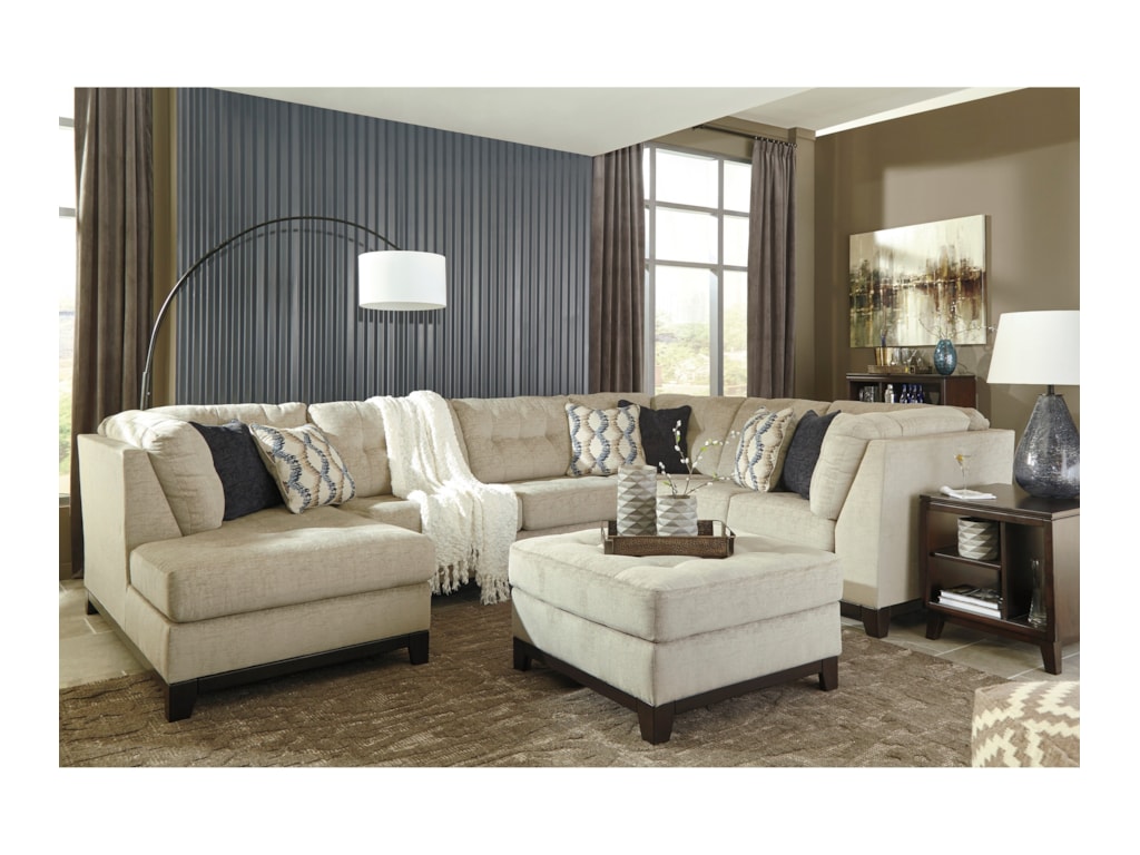 benchcraft beckendorf stationary living room group miskelly