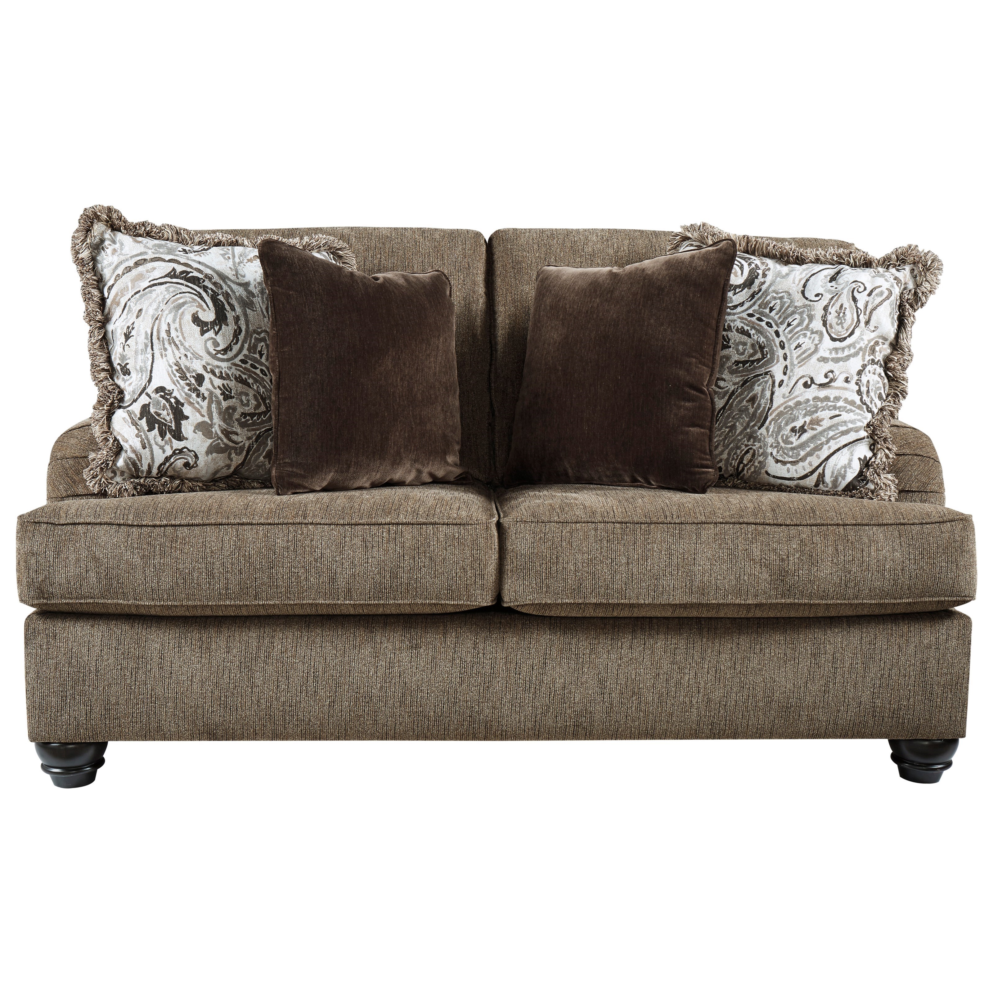 Benchcraft Braemar Transitional Loveseat With English Arms Wayside Furniture Loveseats